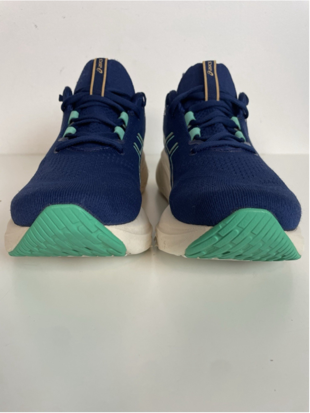 Asics Gel Nimbus 26 Womens Size 8 Blue Athletic Running Shoes Sneakers - Picture 3 of 11